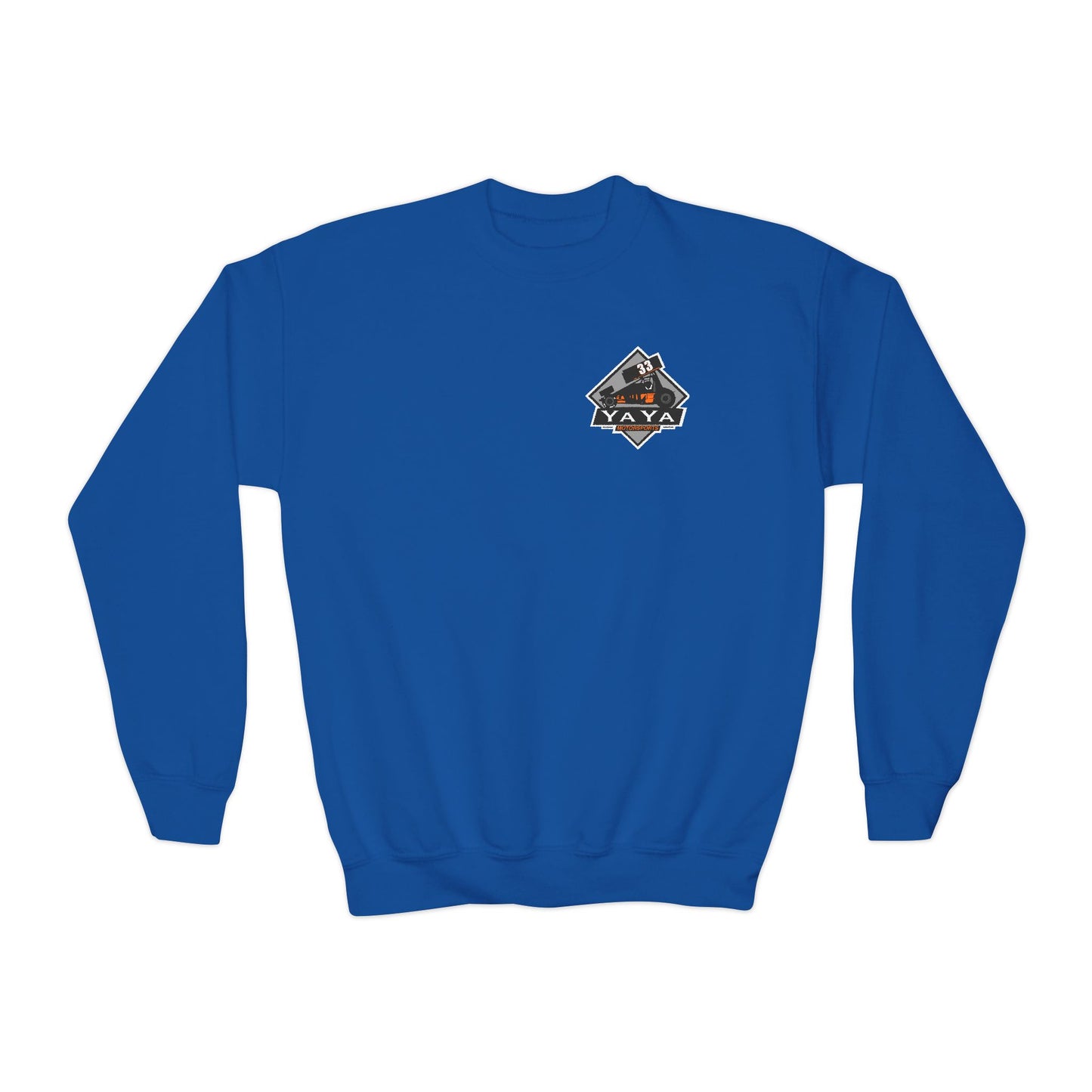 Maverick Stone- (Kids) YaYa MOTORSPORTS- Crewneck Sweatshirt