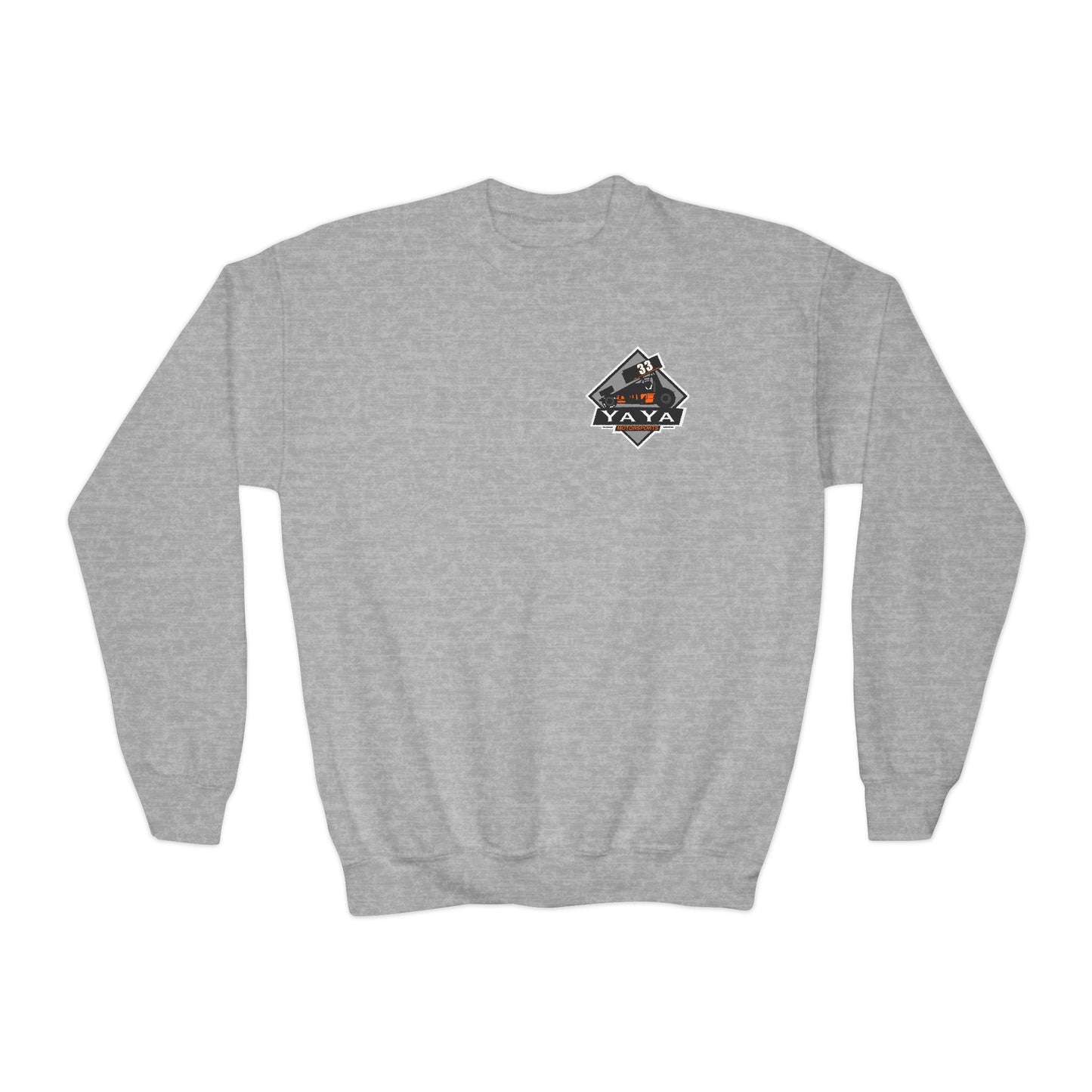 Maverick Stone- (Kids) YaYa MOTORSPORTS- Crewneck Sweatshirt