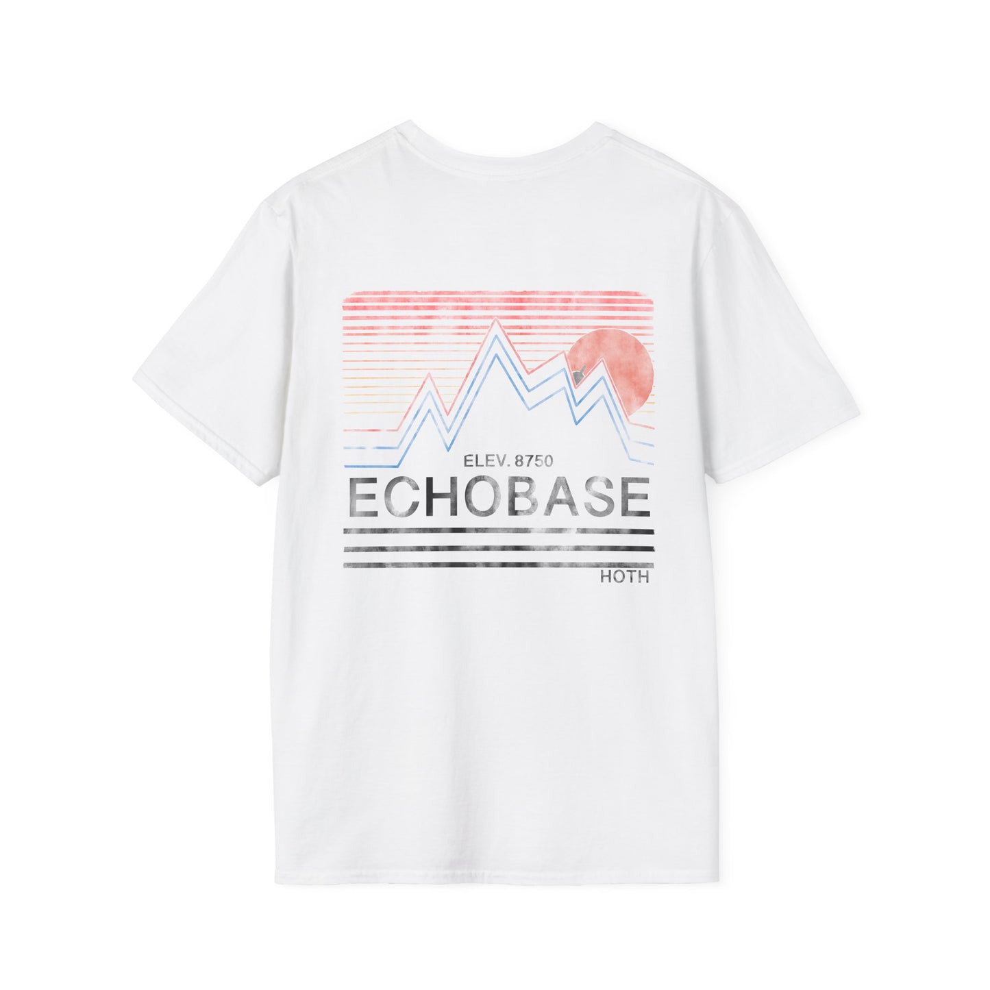 Retro Explore Hoth Graphic T-Shirt, Cool Casual Wear for Adventure Lovers, Gift for Him/Her, Travel Style, Summer Fashion