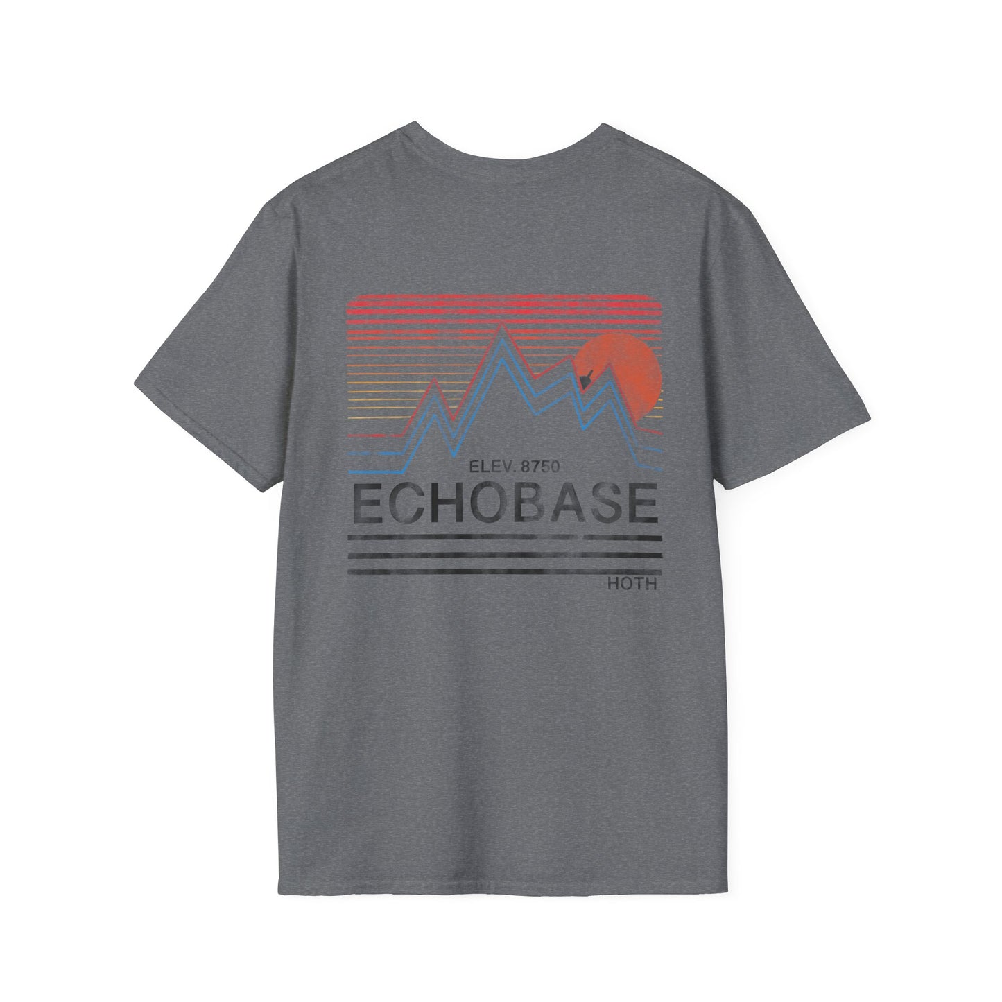 Retro Explore Hoth Graphic T-Shirt, Cool Casual Wear for Adventure Lovers, Gift for Him/Her, Travel Style, Summer Fashion