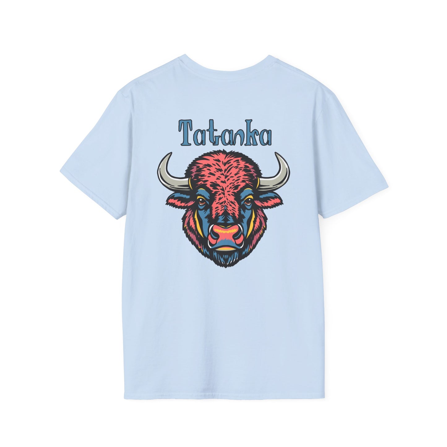 T Shirt Buffalo Shirt Tatanka Tee Native American Lakota Word