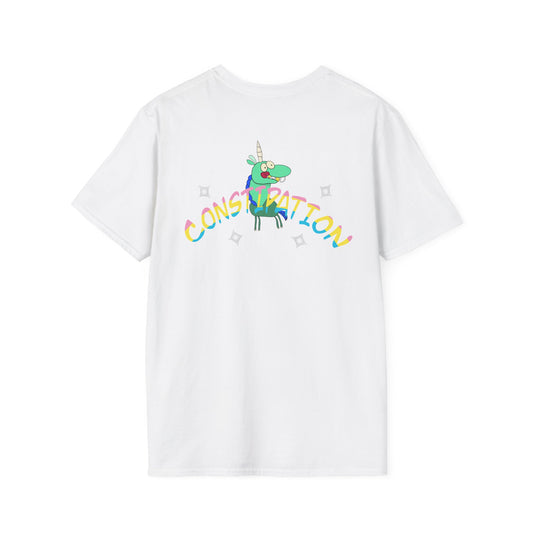 Colorful Cartoon Unicorn T-Shirt, Fun Graphic Tee, Unisex Apparel